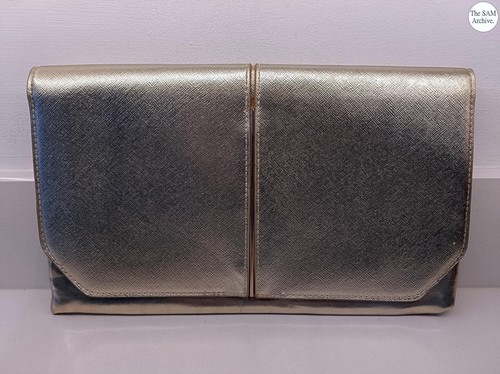 Asos clutch bag - asos, gold