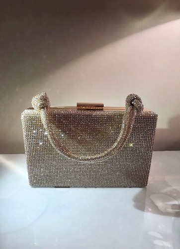 Sparkly crystal rhinestone box - sparkly,