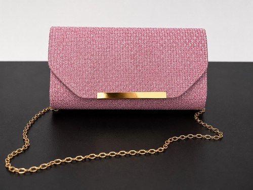 Ursborne pink glitter clutch - ursborne,