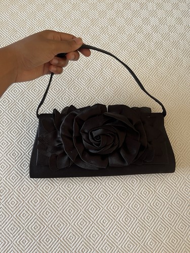 Small black evening bag - bag, clutch