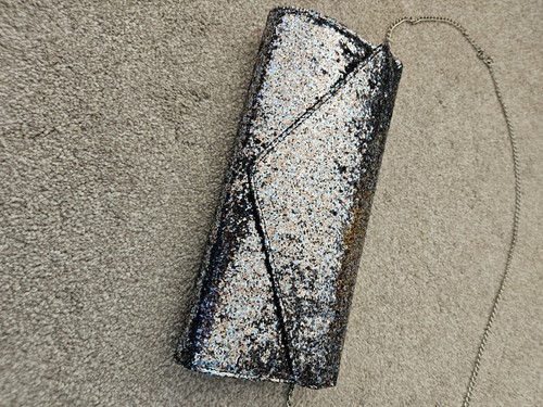 Matalan glitter clutch - matalan,