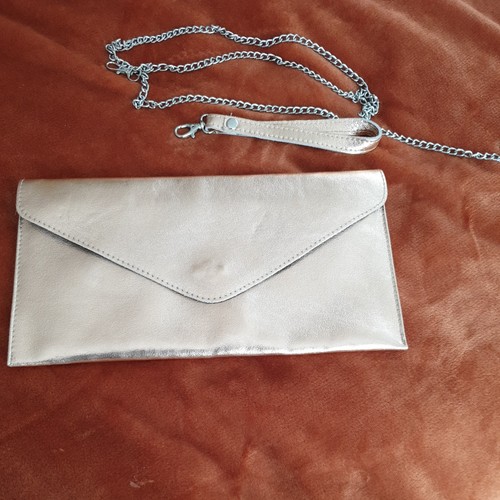 Real leather envelope chain - envelope,