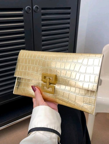Gold crocodile pattern - crocodile,