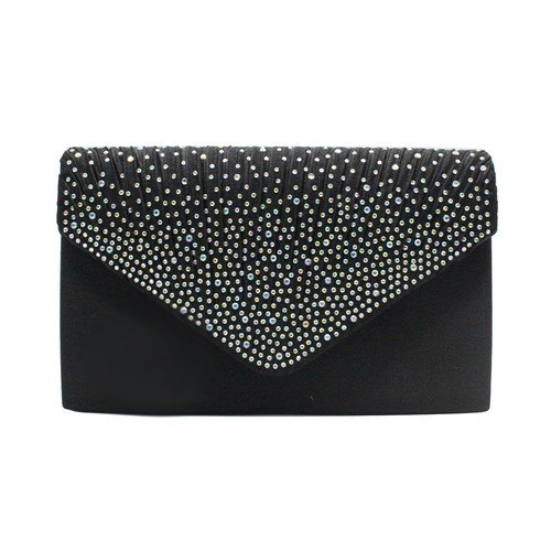 Womens diamante clutch bag - womens,