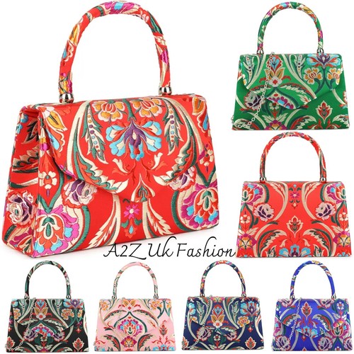 Women satin clutch bag - bag, top