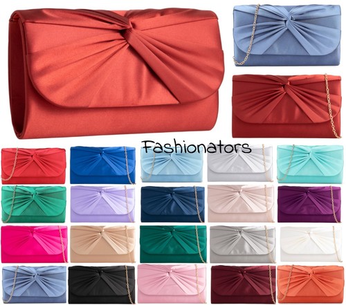 Women satin pleated - pleated, evening