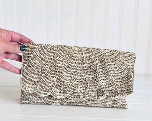 New look beaded clutch bag - look,