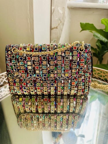 Women rhinestone clutch - women’s,